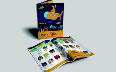 Euskarazko Produktuen Katalogo berria banatu dute haur eta gazteentzako milaka produkturekin