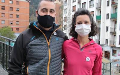 "Lehen aldiz egin diot euskaraz nire koinatari"