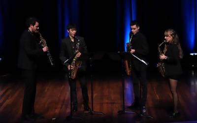 Musikenetik Oñatira, saxofoi doinuak lau haizetara zabaltzera