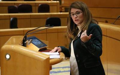 Down sindromea duten kirolarientzako kategoria sortzea eskatu du Almudena Otaola senatariak Madrilen