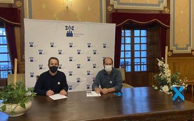 Lankidetza hitzarmena sinatu dute FEXek eta Bergarako Udalak