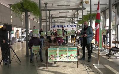 Pentsionisten Mugimenduak larunbateko  manifestazioan parte hartzeko deia zabaldu du