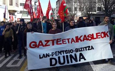 Otsailetik gazteen arteko langabezia %47 hazi dela ohartarazi du ELAk