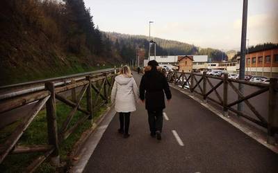 Paseoan, euskaraz hitz egiten