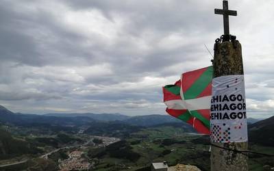 Eskoriatzan ereindako hazia jasotzeko garaia