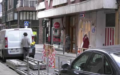 Urtarrilatik aurrera egingo dira Laskoain kaleko eraberritze lanak