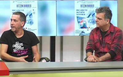 'Hitzen ahairea' saioa Rafa Rueda eta Gotzon Barandiaranekin