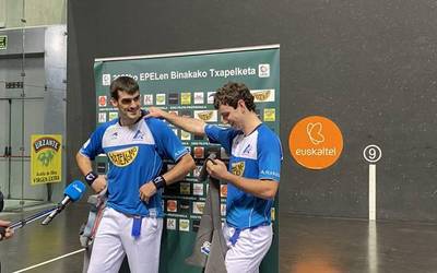 “Garbi genuen nola jokatu nahi genuen eta zer egin nahi genuen; etxean prestatutako lezioa ongi atera zaigu"”