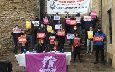 Ernaik manifestazio bat deitu du abenduaren 19rako, "krisia kapitalak ordain dezan"
