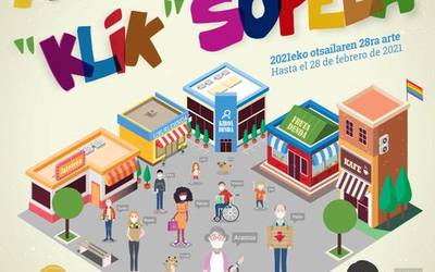 Herriko 58 establezimendu batu dira Aktibatu Klik Sopela kanpainara