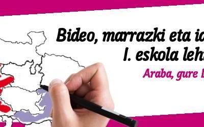 Batzar Nagusiek marrazketa, idazketa eta bideo eskola-lehiaketen lehen edizioa abiatu dute