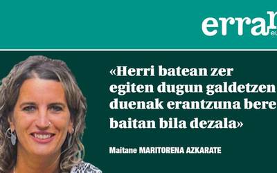 Zer egiten duzu asteburuetan herrian?
