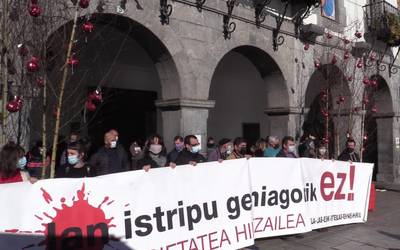 Azpeitian izandako lan istripua salatu du gehiengo sindikalak