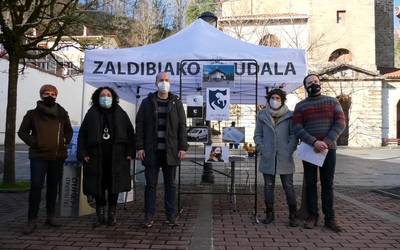 Zaldibiako Udalaren irudi berria erabaki dute herritarrek