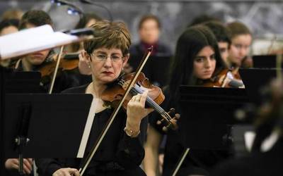 Orkestrak hari-instrumentuen kontzertua eskainiko du gaur San Frantzisko elizan