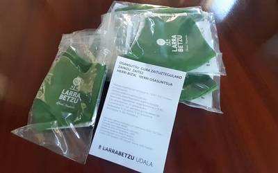Musuko berrerabilgarriak salgai Larrabetzun