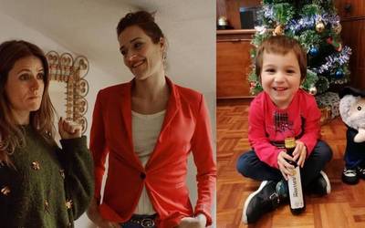 'Haurrari' olio solidarioa sortu dute Lantziegon, Duchenne gaixotasuna ikertzeko
