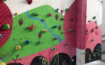 Erabilgarri dago rokodromo txikia