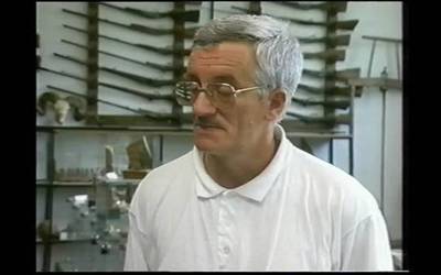 Cesareo Soule Arizkungo harginarekin solasean 1999an