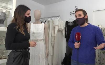 Goiena Aldizkaria arte bihurtu du Amaia Albes moda diseinatzaileak