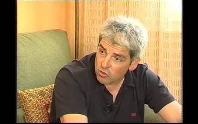 Errealarekin bi liga irabazi zuen Genaro Zelaieta beratarrarekin solasean 2003an