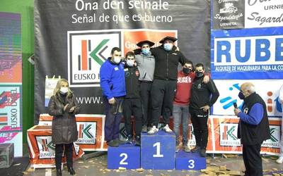 Goenatxo III.a hirugarren sailkatu da Binakako Harrijasotze Txapelketan