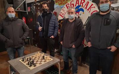 Ander Bolibarrek irabazi du Gabonetako Kartzela Zaharreko xake txapelketa