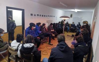 Espetxeak eta elkartasuna izan zituzten hizpide Amurrioko Gaztetxean