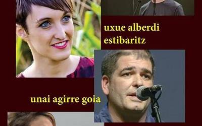 Martin, Alberdi, Agirre eta Gaztelumendi urtarrileko bertso saioan