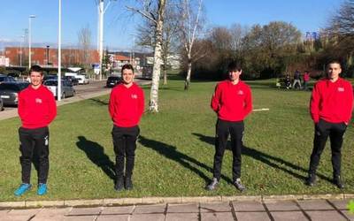 Espainiako ziklokros txapelketan parte hartuko dute gaur Iruritako Iñaki Villoriak eta Saldiasko Ugaitz Otxandorenak