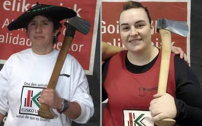 Emakumezkoen banakako aizkolari txapelketan Ariztegi eta Sorondo aurrez aurre izanen dira igandean