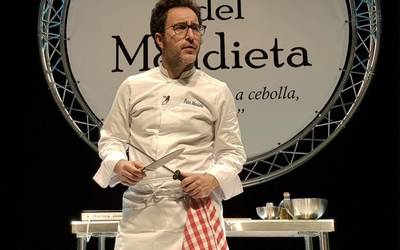 'El chef' antzezlana domekan, Gorka Minguezen eskutik