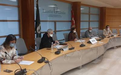 Laudioko Udal Gobernuaren lehenengo 18 hilabeteen balorazioa egin du EH Bilduk