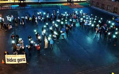 Orioko Sare eskertuta agertu da larunbateko mobilizazioan parte hartu zuten guztiekin