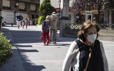 Positiboek gora egin eta Getxo eremu laranjan sartu da