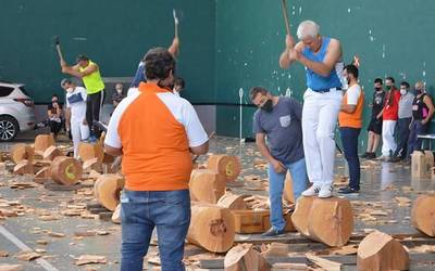 Eskualdeko lau aizkolarik parte hartuko dute igandean jokatuko den Nafarroako II. mailako txapelketaren finalean