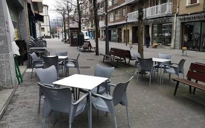 Terrazak arautzeko ordenantza onartu du udalbatzak