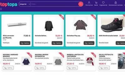 Toptoparekin erosketak orain dendan ere jaso ditzakezu