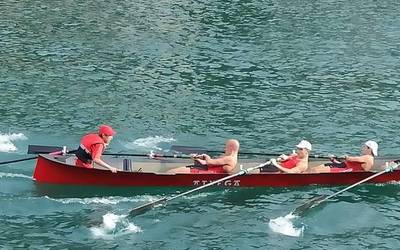 Eskualdeko arraun taldeek estropadei ekingo diete, etenaldiaren ostean