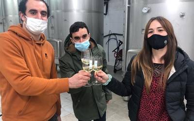 Kataidek eta Belaskuak txakolin gutxiago batu dute, baina kalitatea mantenduz