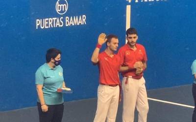 Elite mailako pilotariak asteazken honetan hasiko dira Malerrekako txapelketan