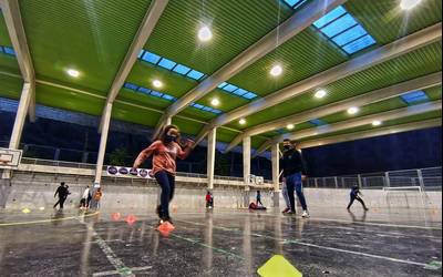 Eskola Kiroleko entrenamenduak berriro martxan