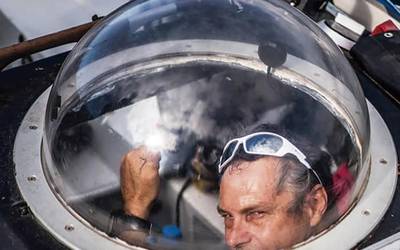 Jean Marc Dupont senperetarraren itsas-abentura Atlantikoan barrena