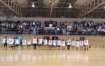 Ligako lehen partida jokatuko dute Baztango BKT eskubaloi taldeko seniorrek larunbatean