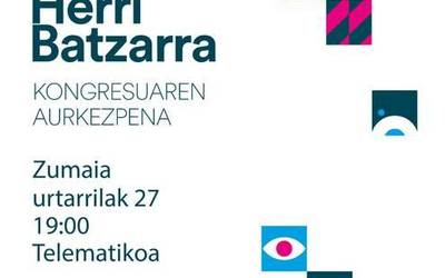 EH Bilduk II. Kongresu Prozesua azaltzeko herri batzarra egingo du gaur