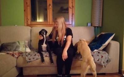 Galgo Leku proiektua aurkeztu digu Marta Uharte aizaroztarrak