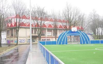 Aisialdirako eremu berria, herritarrek erabiltzeko prest