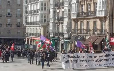 Greba Osakidetzan, osasun publikoaren eta langileen eskubideen alde