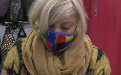 Gaur egungo egoerara egokituz, txilaben oihalak maskariletan