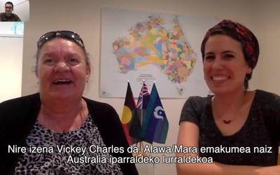 Vickey Charles: "Azken 250 urteak oso zailak izaten ari dira pertsona Aborigenontzat"
